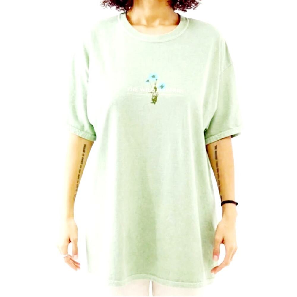 BDG Urban Outfitters Wild Flowers Womens Oversized Short Sleeve Tee Size M/L